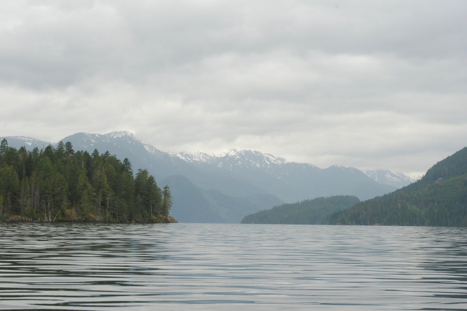 Ocean and mountains image