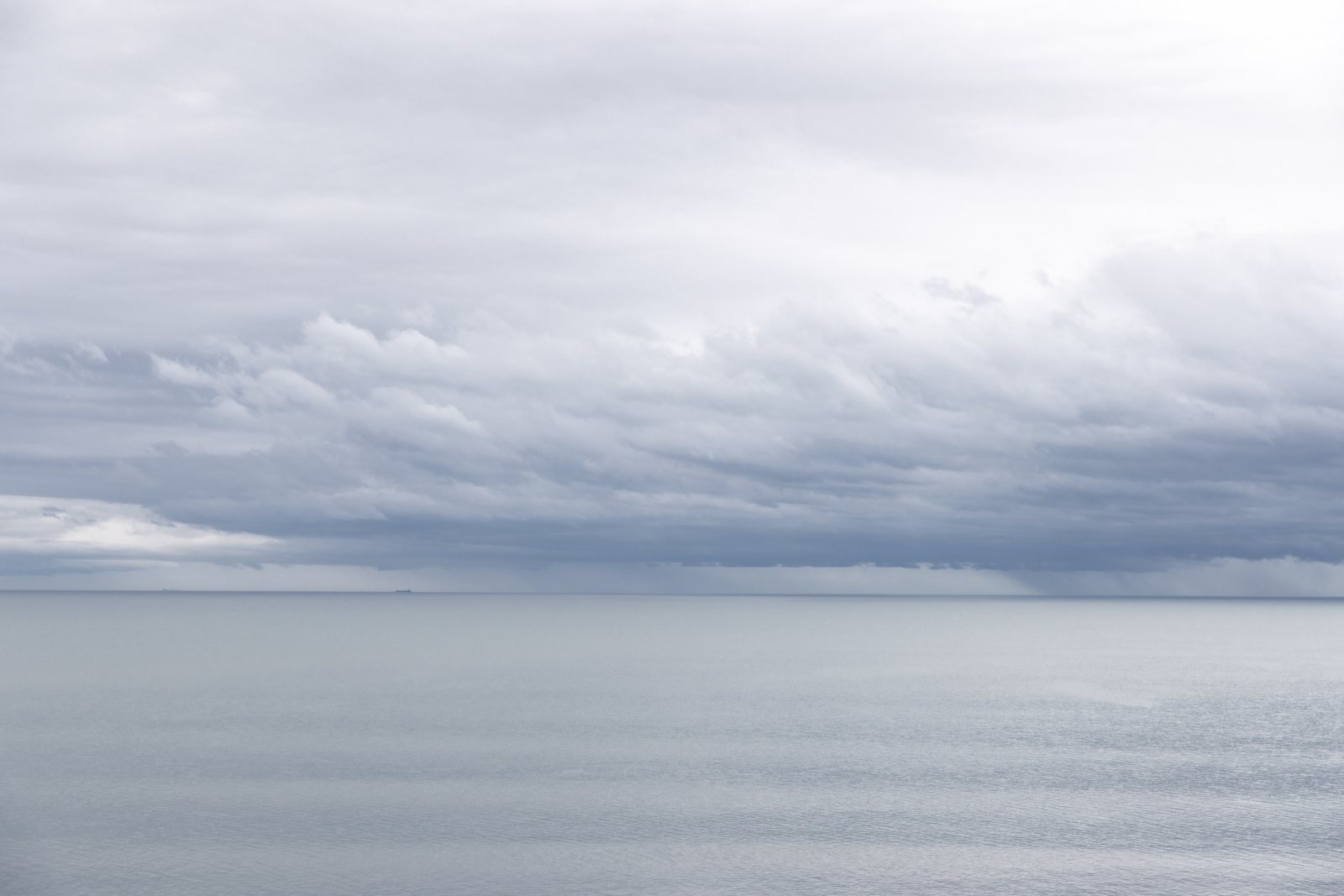 Ocean and clouds