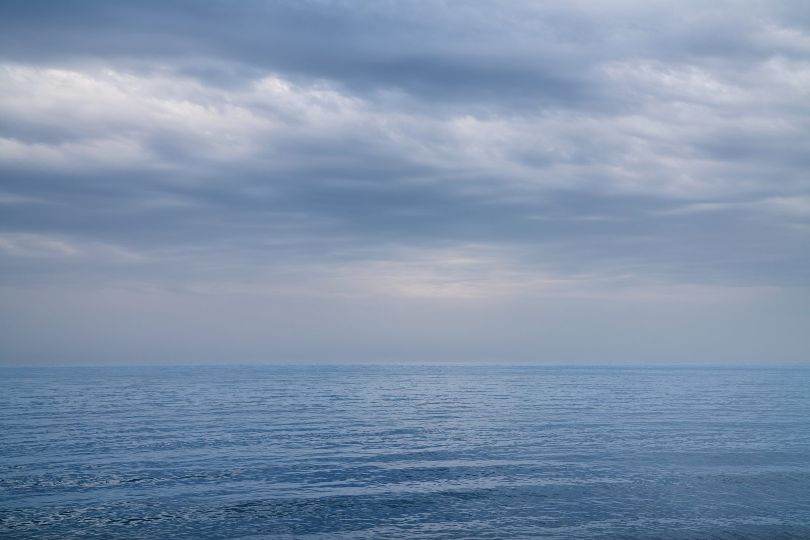 Ocean and clouds image